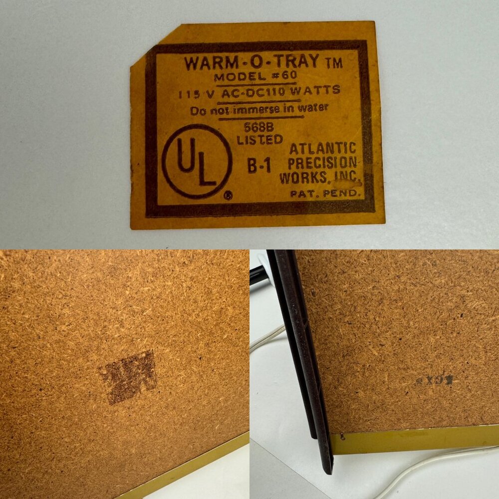 Vtg Spice of Life Electric Buffet Warming Food‎ Tray Retro Image Vegetables READ - Picture 10 of 11